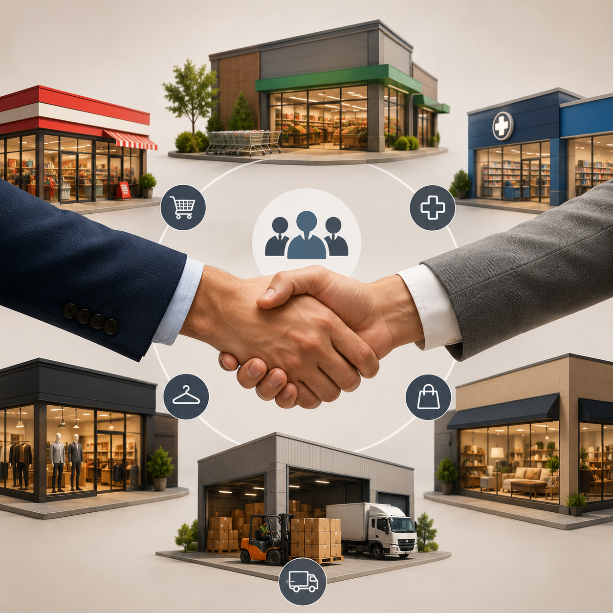<span style="color: #bb9a65;">Supermarkets & Retail Chains</span>