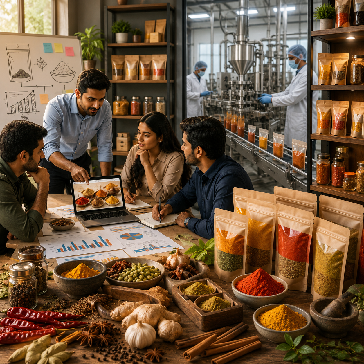 <span style="color: #bb9a65;">Entrepreneurs entering the FMCG industry</span>